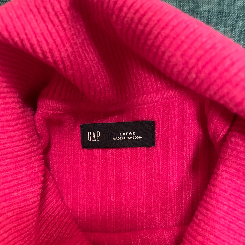 GAP Women's Pink Sweater Dress